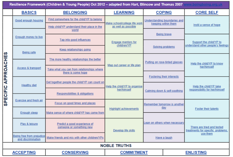 Interactive Resilience Framework