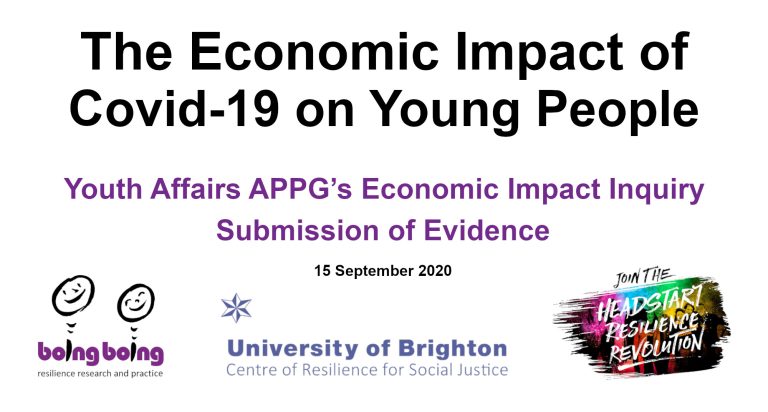 Economic Impact Of Covid 19 On YP