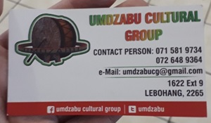 Umdzabu Cultural Group